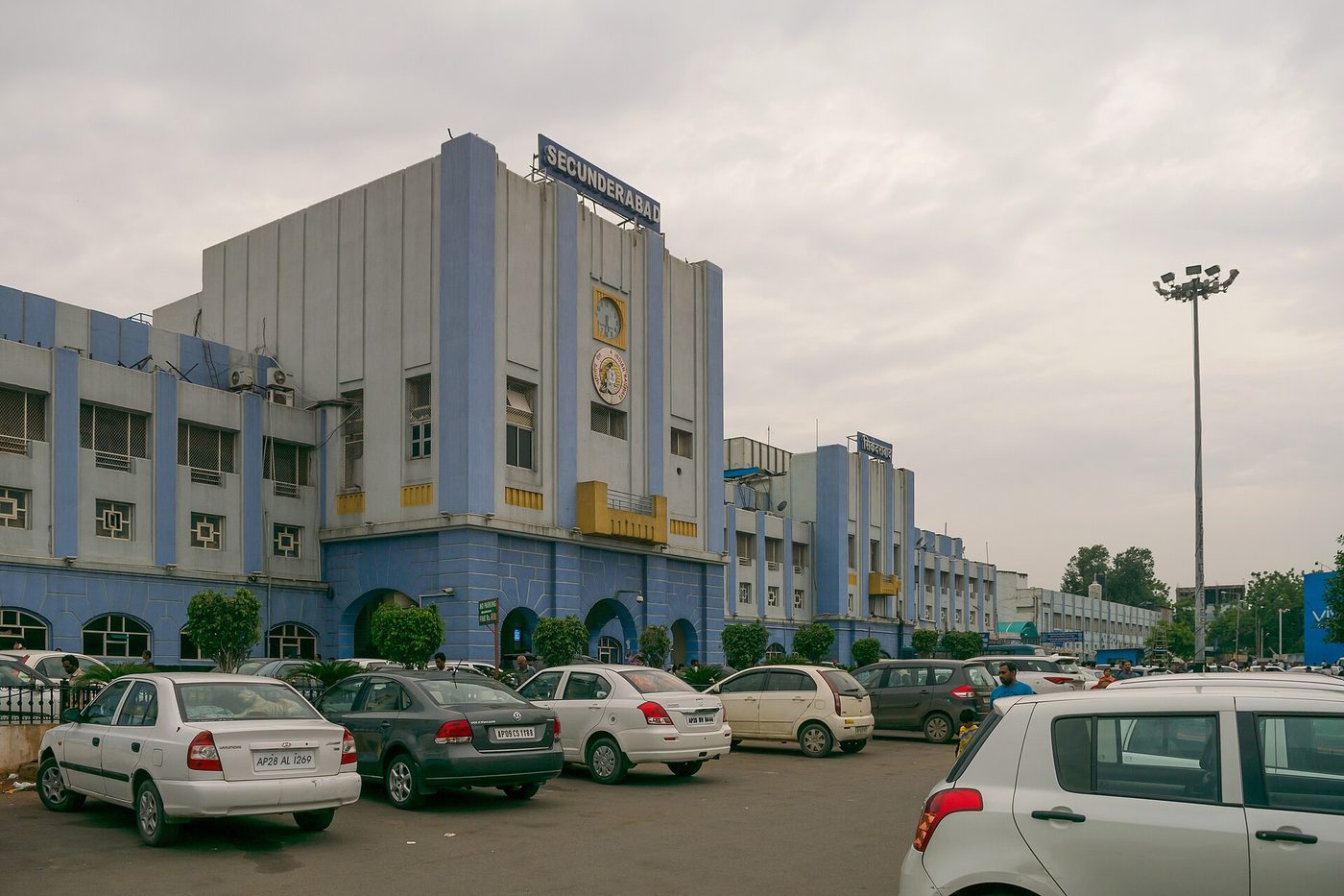 The facade of Secunderabad railway station